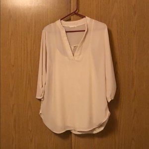 JELLA C Gareta Lace Back Blouse